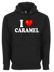 I Love Caramel I Heart Humor Graphic Tee Shirt