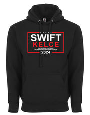 Swift Election Style Kelce 2024 Voting Campaign Funny Graphic Tee Shirt