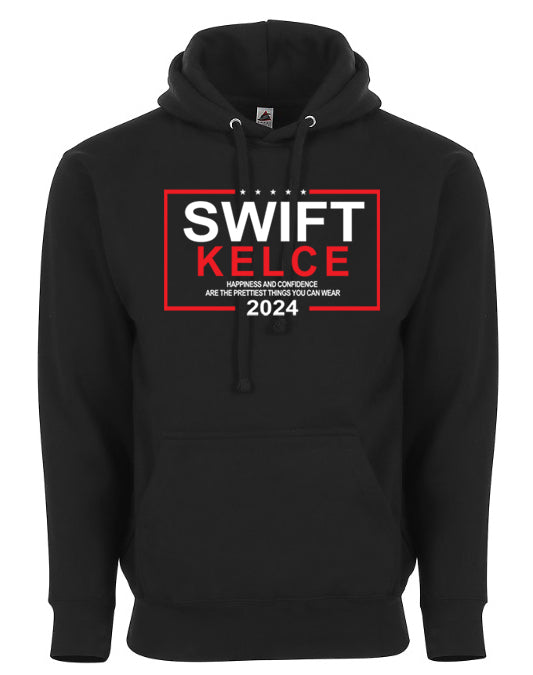 Swift Election Style Kelce 2024 Voting Campaign Funny Graphic Tee Shirt