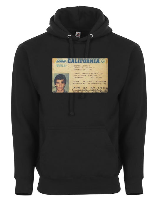 Chalino Sanchez El Gallo California Drivers License CDL Graphic Tee Shirt