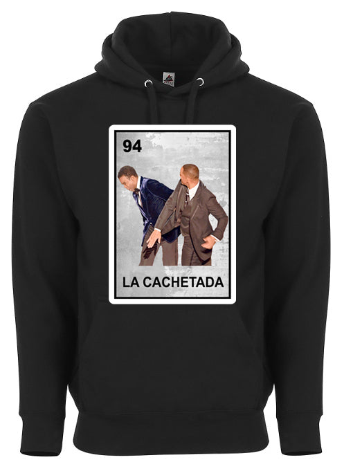 La Cachetada The Slap Loteria Will Smith Chris Rock Funny Mexican Bingo Style Graphic Tee Shirt