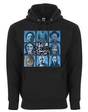 The Stabby Bunch Horror Serial Killer Halloween Graphic Tee Shirt