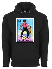 El Valiente Loteria Mexican The Brave Man Funny Mexican Bingo Graphic Tee Shirt