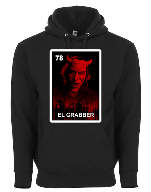 El Grabber Black Phone HHN Horror Halloween Loteria Mexican Bingo Style Graphic Tee Shirt