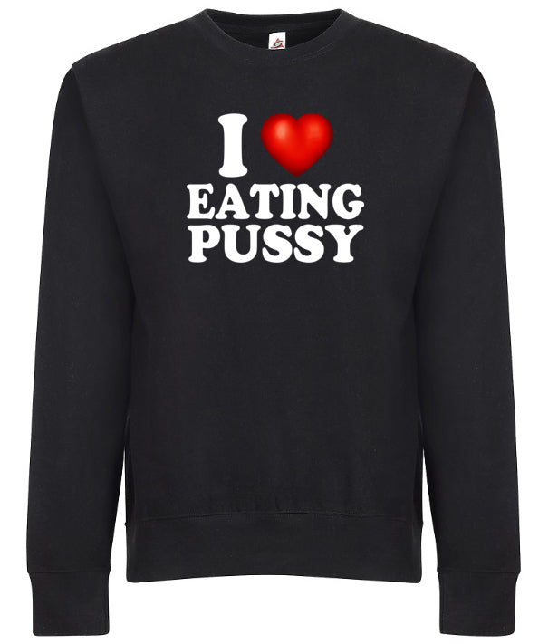 I Love Eating Pussy I Heart Panocha Funny Adult Humor Graphic Tee Shirt