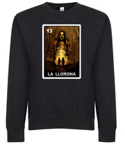 La Llorona The Wailer Weeping Woman 2 Horror Loteria Bingo Graphic Tee Shirt