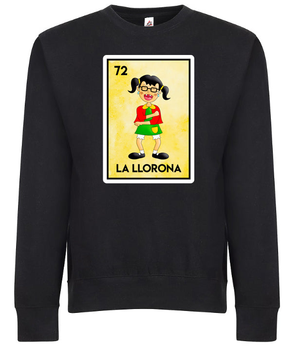 La Llorona La Chilindrina Loteria Mexican Bingo Style Chavo Graphic Tee Shirt