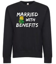 Married with Benefits Upside Down Pineapple Swingers Lifestyle Graphic Tee Shirt