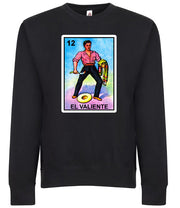 El Valiente Loteria Mexican The Brave Man Funny Mexican Bingo Graphic Tee Shirt