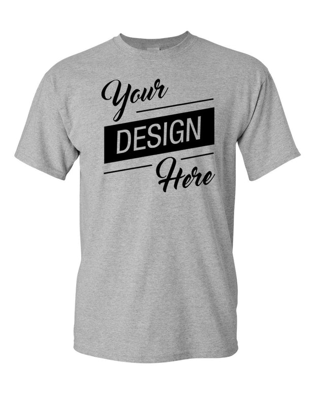 Your Custom Design - Digitally Printed on our Premium Ringspun Shirts - MyWackyTees